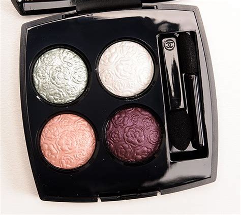 chanel ombres fleuries delicatesse eyeshadow|Chanel Delicatesse Ombres Fleuries Eyeshadow Palette Review .